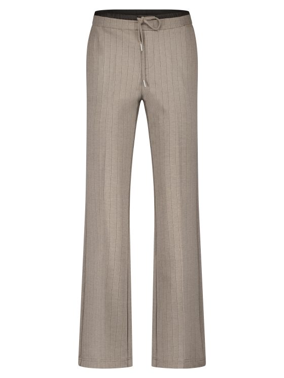 Red Button Colette Punta Pinstripe Sporty Broek L32 warm taupe