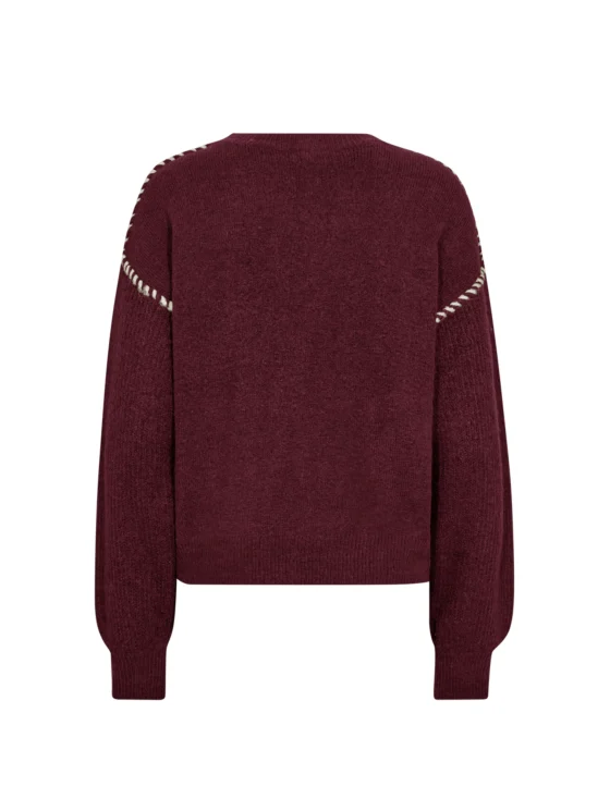Freequent Kinlock Pullover port royale w. moonbeam - Afbeelding 2