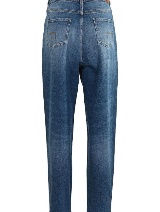 DNM Pure Jeans Cool J L32 Broek mid blue no dstr - Afbeelding 2