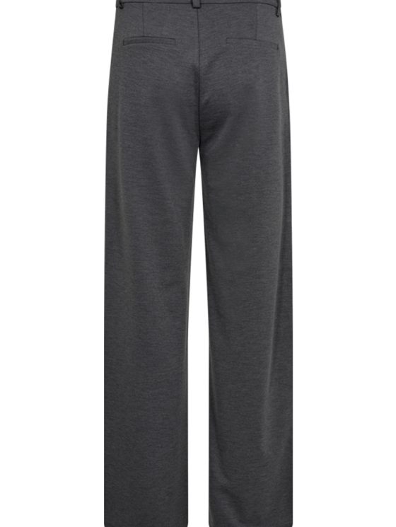 Freequent Nanni Wijde Broek dark grey melange - Afbeelding 2