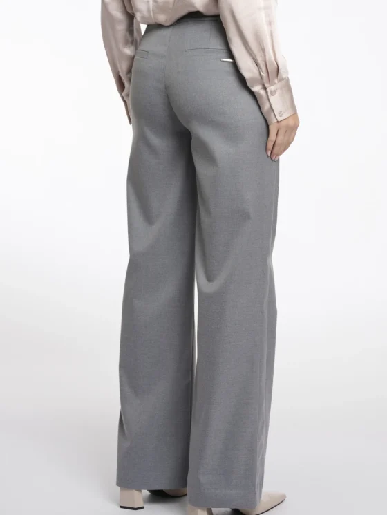 Rino & Pelle Charlee Broek grey melange - Afbeelding 3