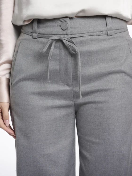 Rino & Pelle Charlee Broek grey melange - Afbeelding 4