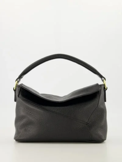 Lexi Tas Leer Zwart T306