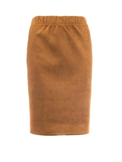 NED Rionda 52-RMJ Suedine Rok toasted coconut