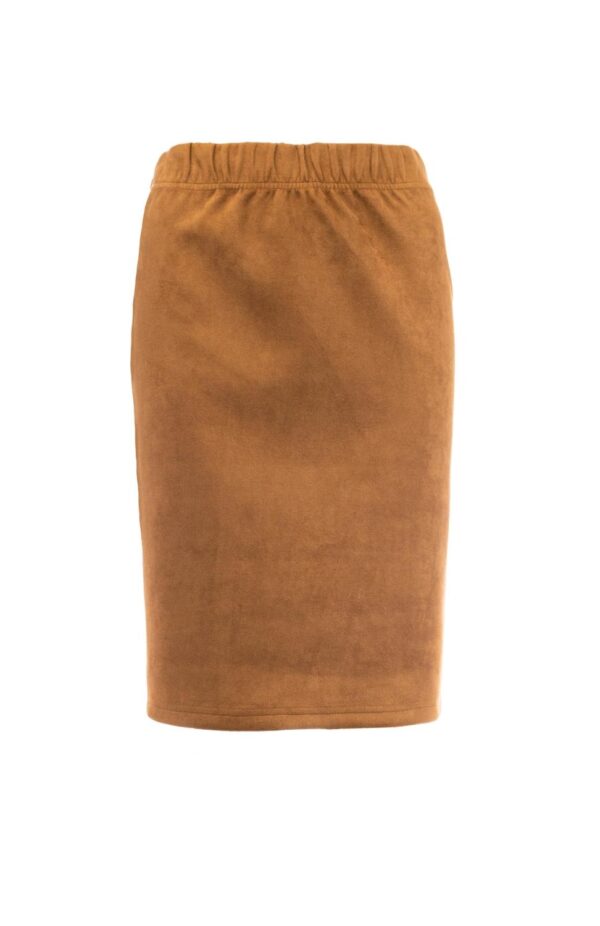 NED Rionda 52-RMJ Suedine Rok toasted coconut