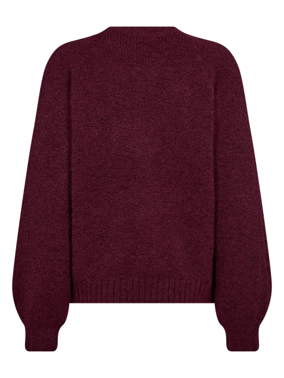 Freequent Louisa Vest port royale melange - Afbeelding 4