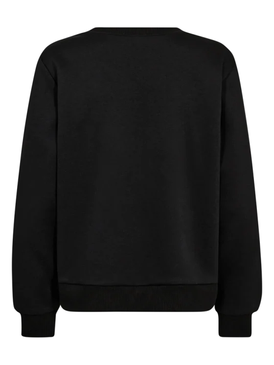 Freequent Wana Pullover black w. moonbeam - Afbeelding 3