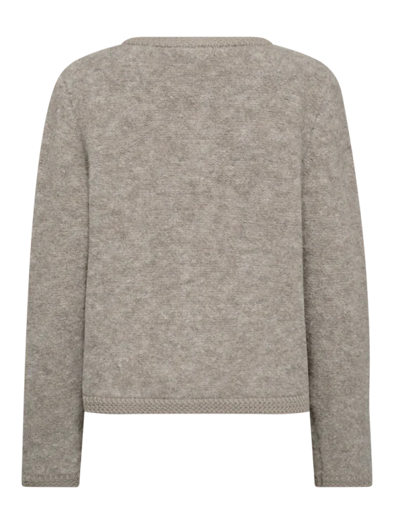 Freequent Grschrista Vest simply taupe melange - Afbeelding 5