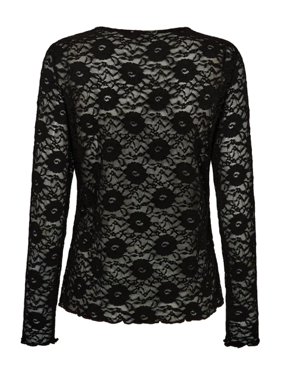 Freequent Lennon Top black - Afbeelding 5