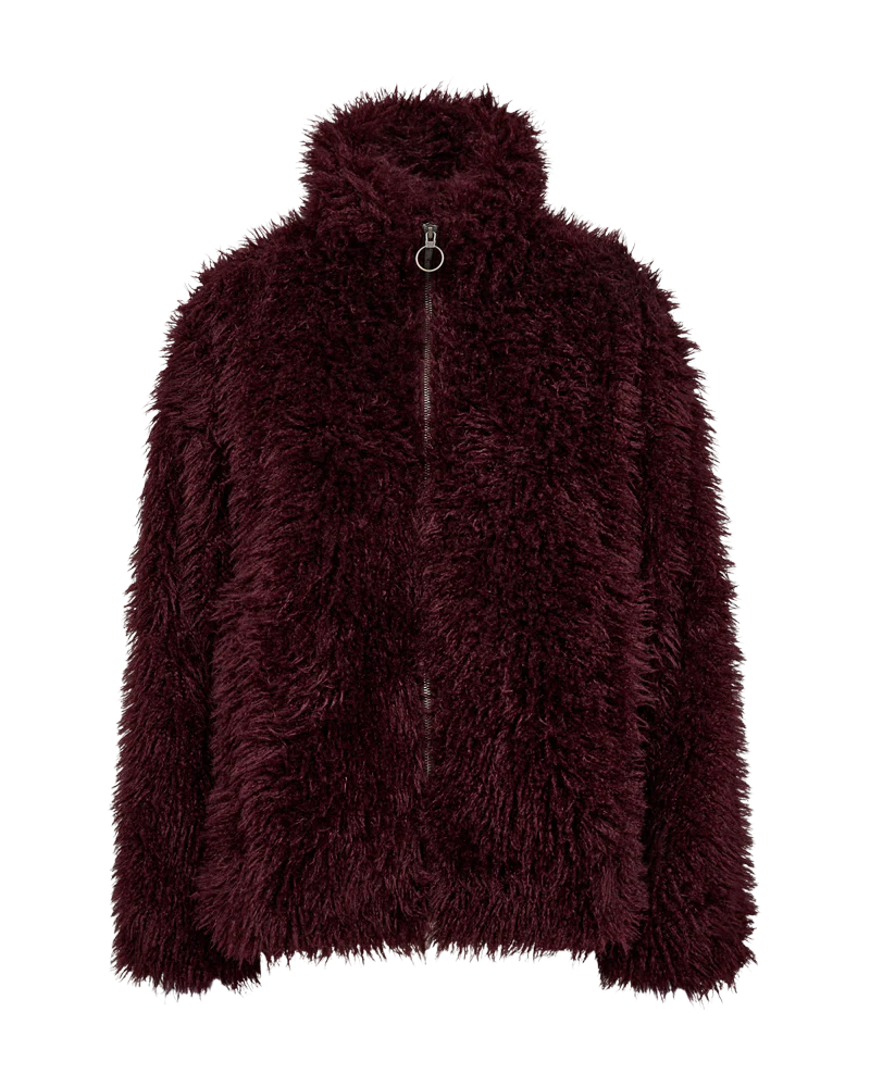 Freequent Fine Jacket port royale burgundy - Afbeelding 3