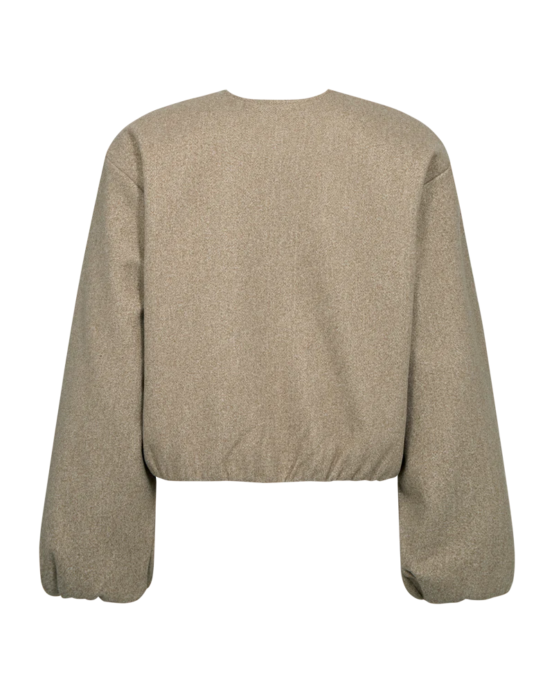 Freequent Yanna Jacket silver mink melange - Afbeelding 3