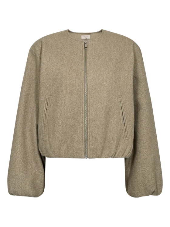 Freequent Yanna Jacket silver mink melange - Afbeelding 2