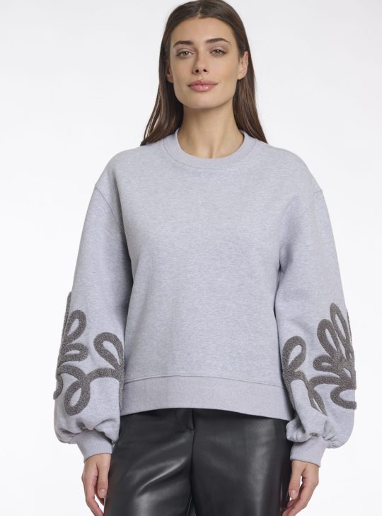 Rino & Pelle Quincy Trui grey melange