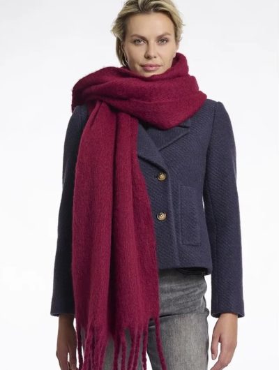 Rino Pelle Gella Sjaal sugar plum