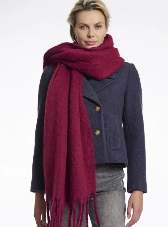 Rino Pelle Gella Sjaal sugar plum