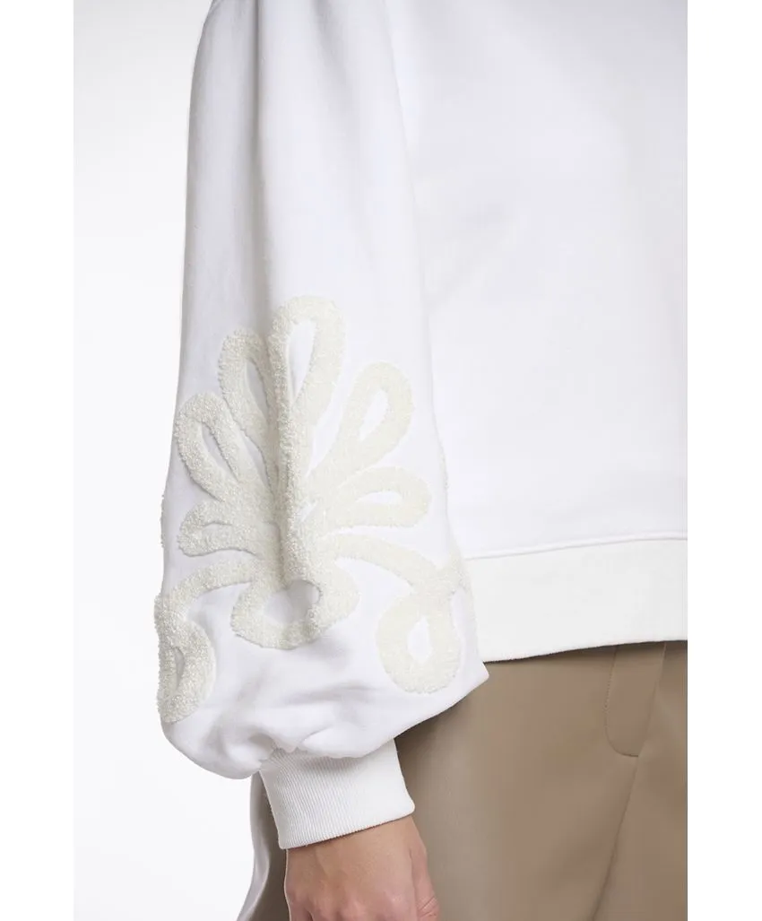 Rino & Pelle Quincy Trui snow white - Afbeelding 3