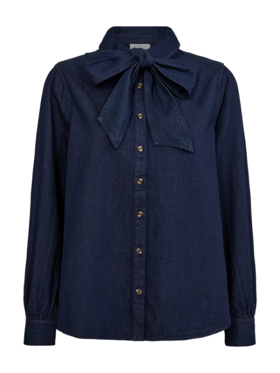 Freequent Lisea Shirt indigo blue denim