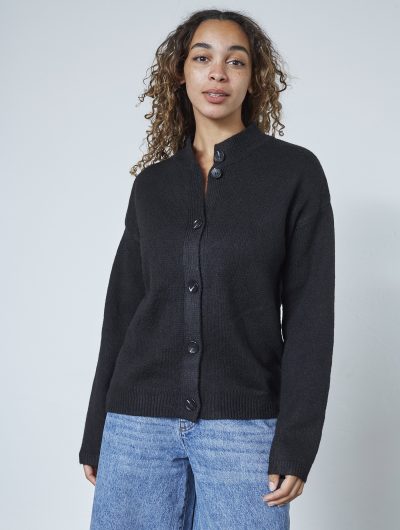 Sisterspoint Luca Cardigan Vest zwart