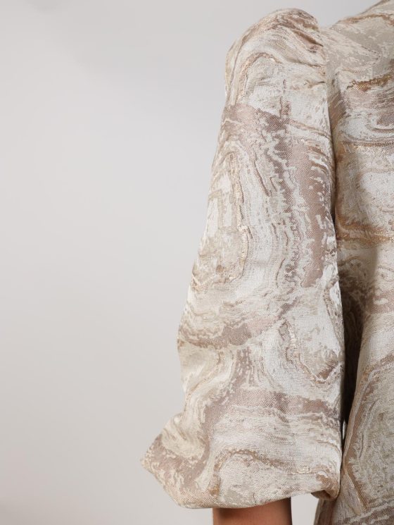 Nukus Mirthe Top off white/fango - Afbeelding 4