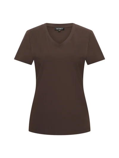Mi piace Travelshirt espresso  top 202080