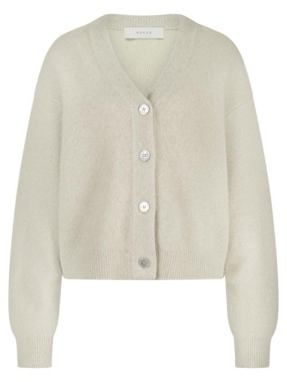 Nukus Magda Cardigan Vest off white - Afbeelding 5