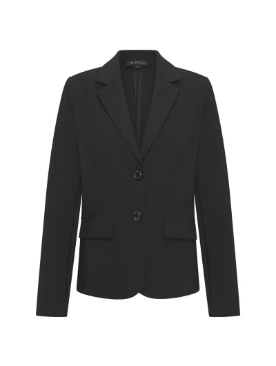 Mi Piace Bonded Travelstof Blazer 202646 zwart