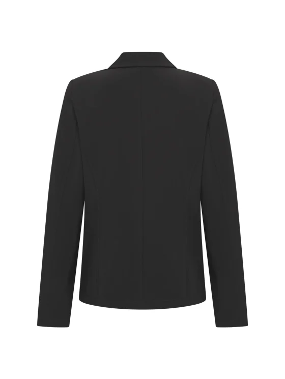 Mi Piace Bonded Travelstof Blazer 202646 zwart - Afbeelding 2
