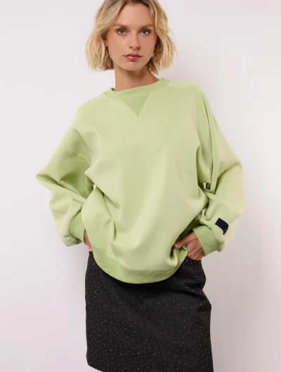 Fluresk Meridia Sweater matcha green