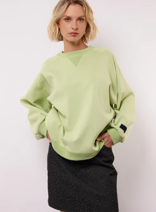 Fluresk Meridia Sweater matcha green