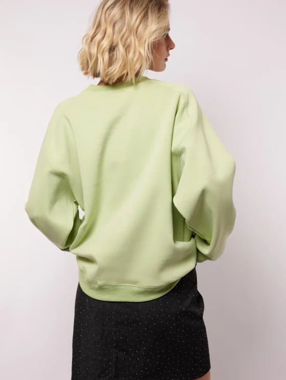 Fluresk Meridia Sweater matcha green - Afbeelding 2