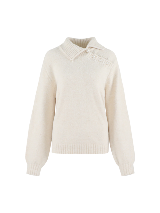 C&S Kelsey Knit Pullover zand - Afbeelding 5