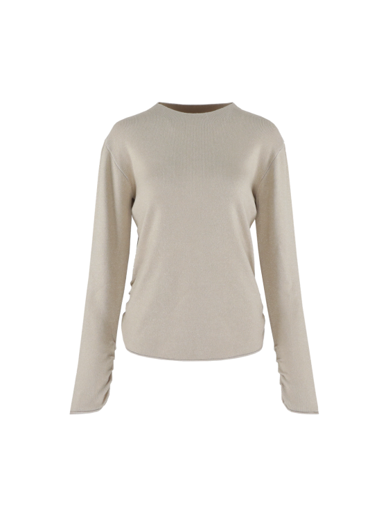 C&S Kristen Knit Pullover zand - Afbeelding 4