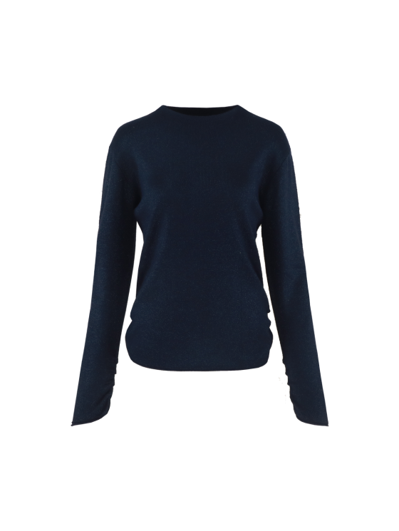 C&S Kristen Knit Pullover midnight blue - Afbeelding 4