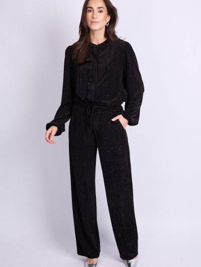 C&S Pina Broek zwart