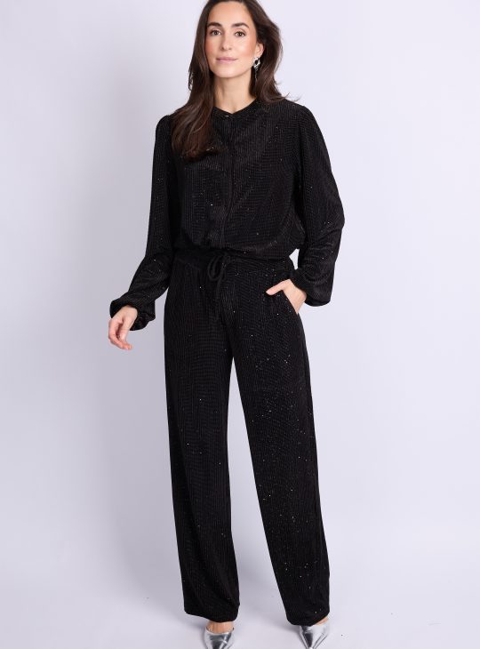 C&S Pina Broek zwart