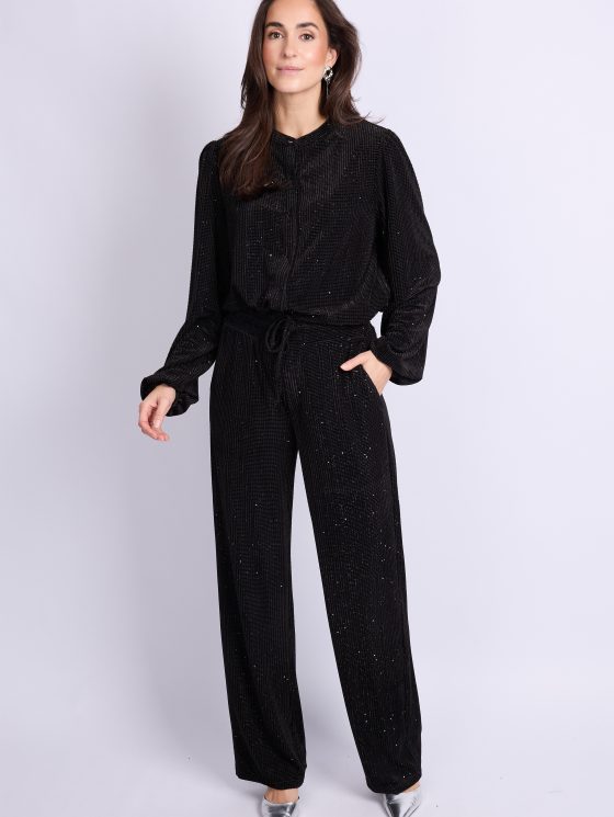 C&S Pina Broek zwart