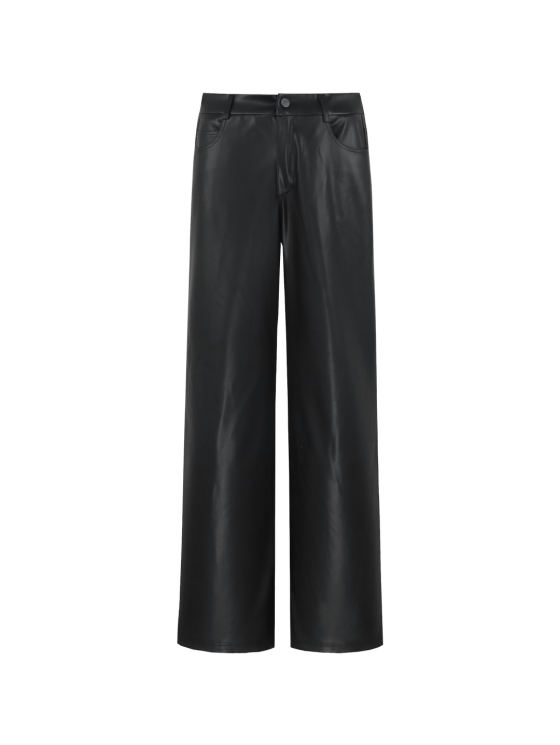 C&S Puck PU Broek zwart - Afbeelding 7