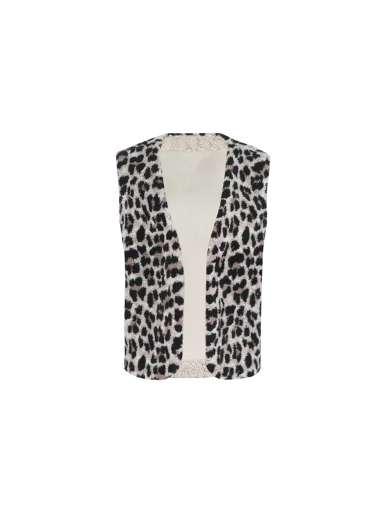 C&S Gita Gilet sand/black - Afbeelding 5