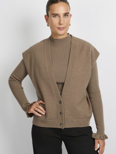 C&S Vivian Gilet bronze