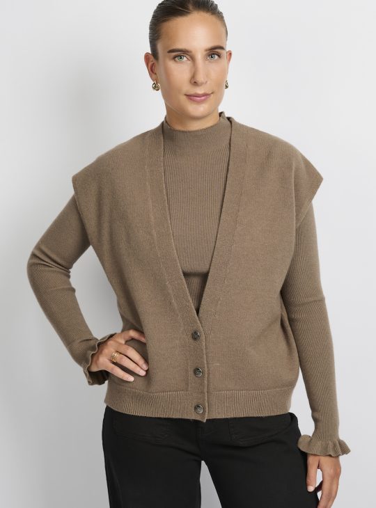 C&S Vivian Gilet bronze