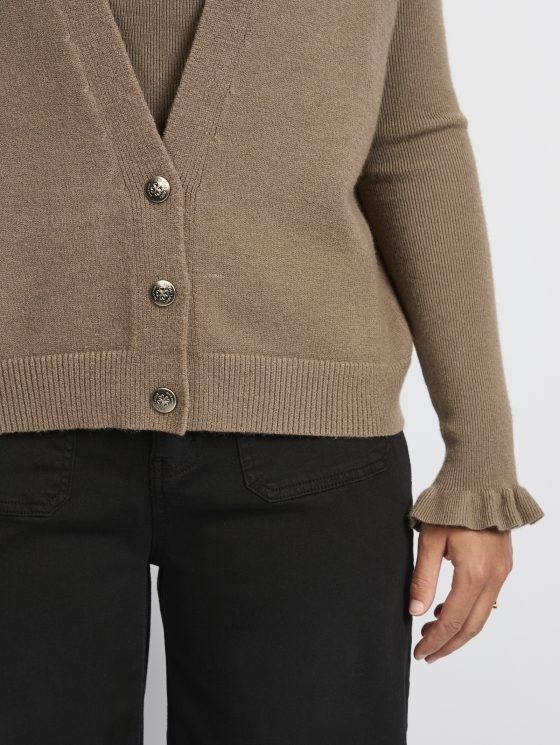 C&S Vivian Gilet bronze - Afbeelding 3