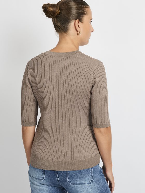 C&S Anne Knit Pullover bronze - Afbeelding 2