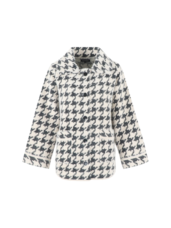 G-maxx Sana Knitting Jacket zand / zwart - Afbeelding 4