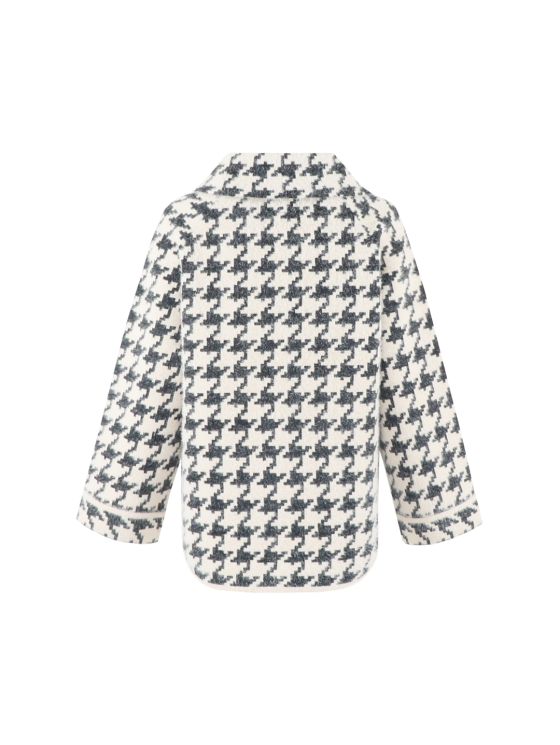 G-maxx Sana Knitting Jacket zand / zwart - Afbeelding 5