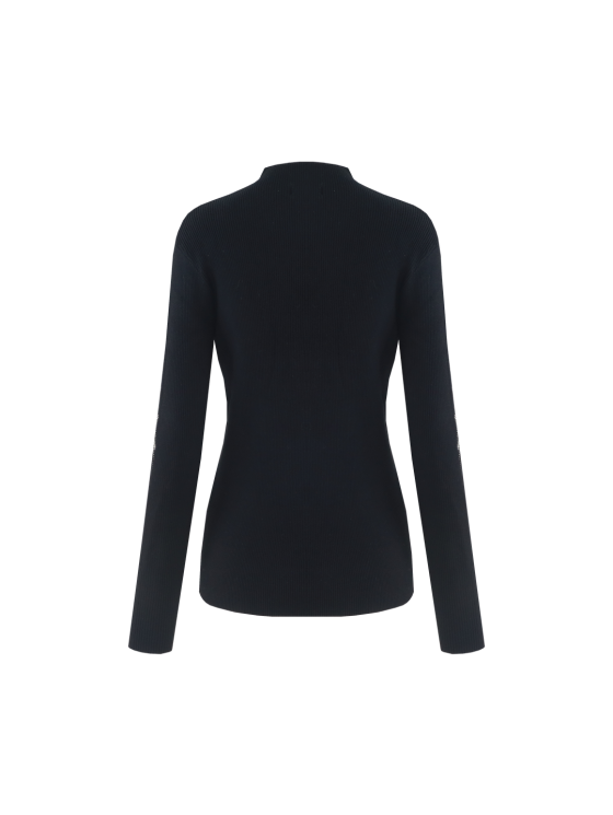 G-maxx Aksel Knitting Top zwart - Afbeelding 2