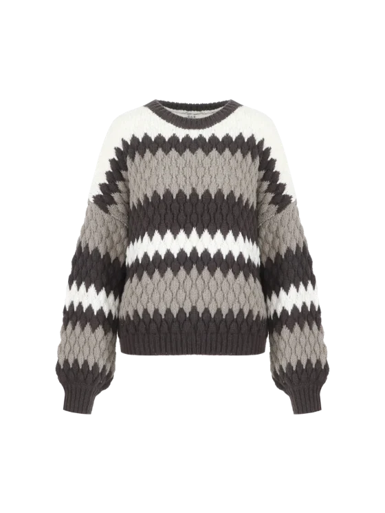 C&S Kool Knit Pullover dark chocolate / bronze - Afbeelding 5