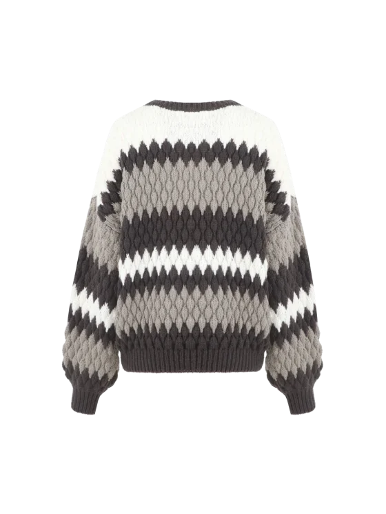 C&S Kool Knit Pullover dark chocolate / bronze - Afbeelding 6