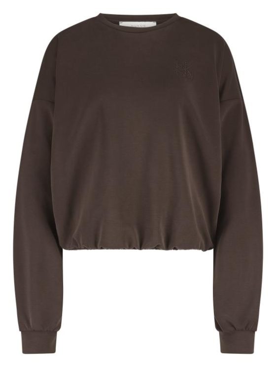 Nukus Gabi Pullover dark chocolate - Afbeelding 6