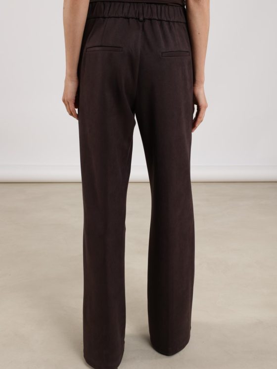 Nukus Jill Scuba Broek dark chocolate - Afbeelding 4