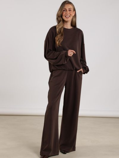 Nukus Gaia Broek dark chocolate